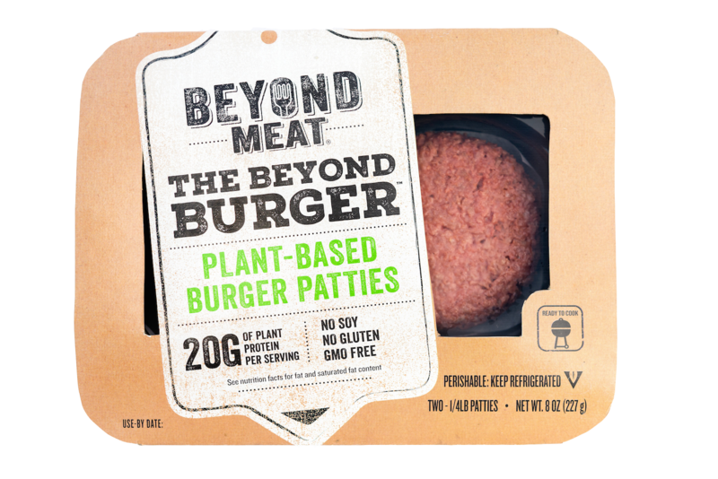 A plant-based alternative. https://commons.wikimedia.org/wiki/File:Beyond_Burger_packaging.png